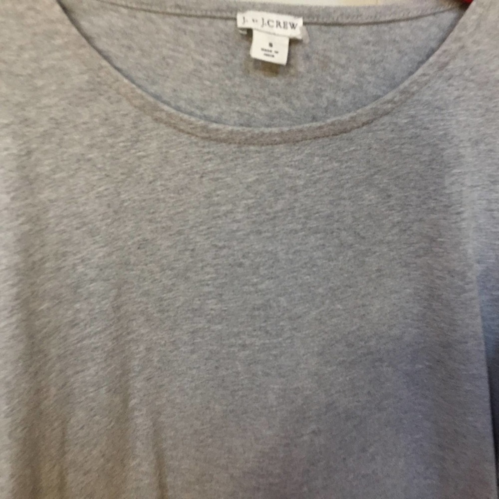 J. by J. Crew Gray Top w/ Eyelet Detail - Picture 8 of 16
